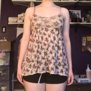 Deb dress, size unknown fits like a small, empire waist 26 inches